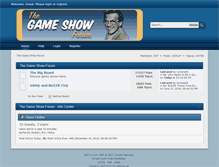Tablet Screenshot of gameshowforum.org